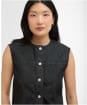 Women's Barbour Myra Denim Shirt - Black Denim