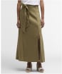 Women's Barbour Gabby Maxi Skirt - Bleached Olive