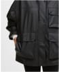 Women's Barbour International Tika Showerproof Jacket - Black
