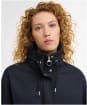 Women's Barbour Bronwyn Showerproof Jacket - Dark Navy / Dress Tartan