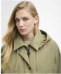 Women's Barbour Blearigg Showerproof Jacket - Bleached Olive