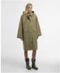 Women's Barbour Blearigg Showerproof Jacket - Bleached Olive