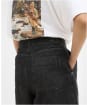 Women's Barbour Myra Denim Shorts - Black Denim