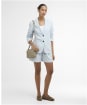 Women's Barbour Salthill Tailored Jacket - Mineral Blue / Dress Tartan