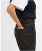 Women's Barbour Myra Denim Trousers - Black Denim