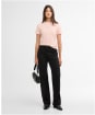 Women's Barbour International Devin T-Shirt - Desert Pink
