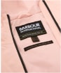 Women's Barbour International Longline Kyra Waterproof Jacket - Desert Pink