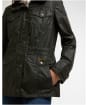 Women's Barbour Summer Sapper Waxed Jacket - Archive Olive / Ancient