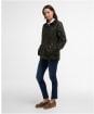 Women's Barbour Summer Sapper Waxed Jacket - Archive Olive / Ancient