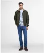 Men's Barbour International Steve McQueen Rectifier Harrington Casual Jacket - Sage