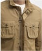 Men's Barbour Corbridge Casual Cotton Jacket - Stone