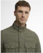 Men's Barbour Corbridge Casual Cotton Jacket - Dusty Olive