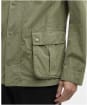 Men's Barbour International Garment Dyed Duke Casual Jacket - Burnt Olive