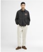 Men's Barbour International Coach Casual Jacket - Black
