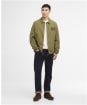 Men's Barbour International Coach Casual Jacket - Burnt Olive