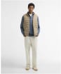 Men's Barbour Reversible Tartan Puffer Gilet - Dress Tartan
