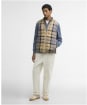 Men's Barbour Reversible Tartan Puffer Gilet - Dress Tartan