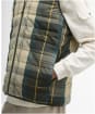 Men's Barbour Reversible Tartan Puffer Gilet - Ancient Tartan
