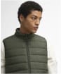 Men's Barbour Reversible Tartan Puffer Gilet - Ancient Tartan