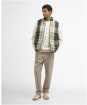 Men's Barbour Reversible Tartan Puffer Gilet - Ancient Tartan