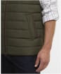 Men's Barbour Broughton Quilted Gilet - Deep Olive