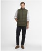 Men's Barbour Broughton Quilted Gilet - Deep Olive