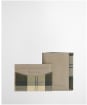 Men's Barbour Cresswell Leather Trifold And Card Holder Gift Set - Concrete / Ancient