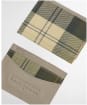 Men's Barbour Cresswell Leather Trifold And Card Holder Gift Set - Concrete / Ancient