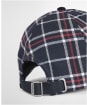 Men's Barbour Benson Cap - Navy / Red Check
