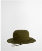 Men's Barbour Longhall Bucket Hat - Dark Olive