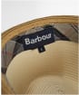 Men's Barbour Ashill Trilby Summer Hat - Ecru / Tan