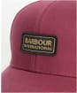 Men's Barbour International Duke Trucker Cap - Bordeaux