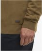 Men's Barbour Bayfield Knitted Half Zip Jumper - Russet