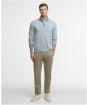 Men's Barbour Lingwood Compact Cotton Half Zip Sweater - Slate
