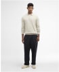 Men's Barbour Pima Cotton Knitted Polo Shirt - Neutral
