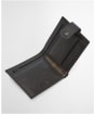 Men's Barbour Bamburgh Deboss Leather Wallet - Black