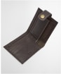 Men's Barbour Bamburgh Deboss Leather Wallet - Brown