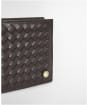 Men's Barbour Farne Woven Leather Wallet - Brown