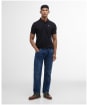Men's Barbour Sports Polo 215G - Black
