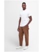 Men's Barbour Sports Polo 215G - White