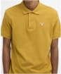 Men's Barbour Sports Polo 215G - GOLDEN OCHRE
