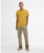 Men's Barbour Sports Polo 215G - GOLDEN OCHRE