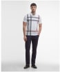 Men’s Barbour Blaine Polo Shirt - White