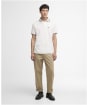 Men's Barbour Cornsay Polo Shirt - Whisper White