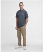 Men's Barbour International Essential Polo - Storm Grey