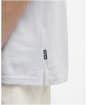 Men's Barbour Steventon Linen Blend Tailored Fit Polo Shirt - Blue Haze