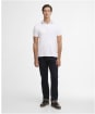 Men's Barbour Notter Tailored Fit Polo Shirt - White