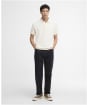Men's Barbour Harwell Tailored Fit Polo Shirt - Whisper White