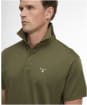 Men's Barbour Haswell Regular Fit Polo Shirt - Mid Olive