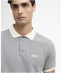 Men's Barbour International Cowley Oxford Polo Shirt - Forest River